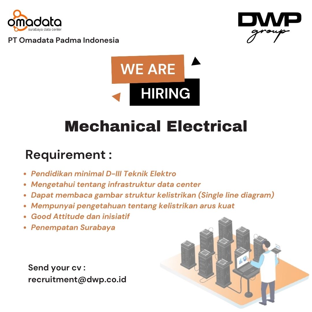 WE ARE HIRING OMADATA Surabaya Data Center