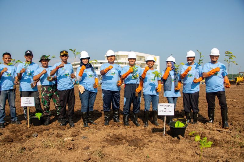 Area Kampus Magetan Ditanam Ribuan Bibit Matoa Kolaborasi Unesa