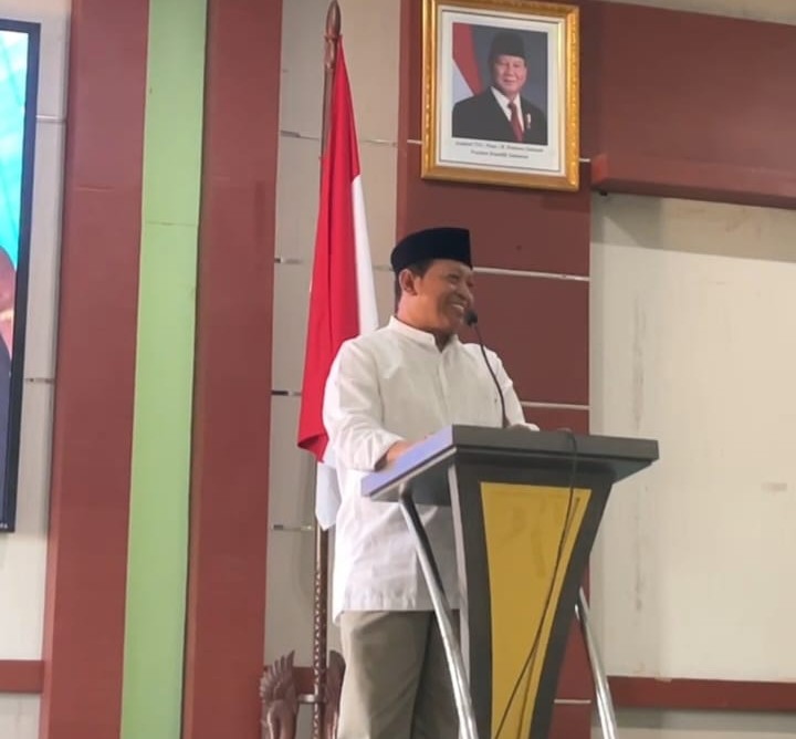 Foto Sambutan Wakil Dekan Bidang I FEB UNESA, Dr. H. Moch. Khoirul Anwar, S.Ag., MEI.