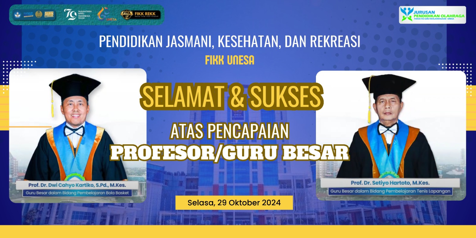 Pengukuhan Guru Besar 20241