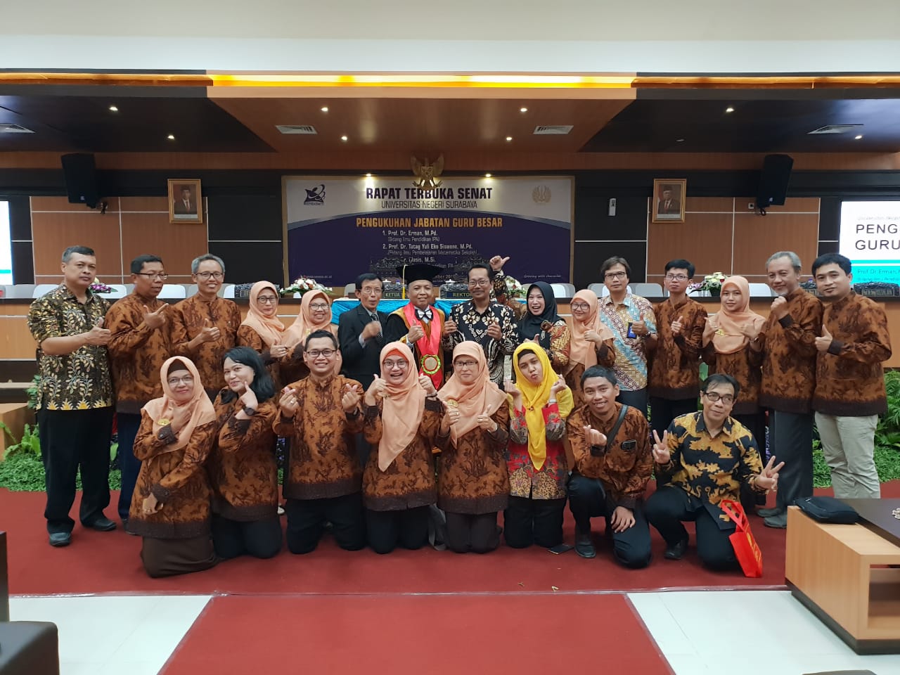 Pengukuhan Guru Besar: Prof. Dr. Wasis, M.Si.