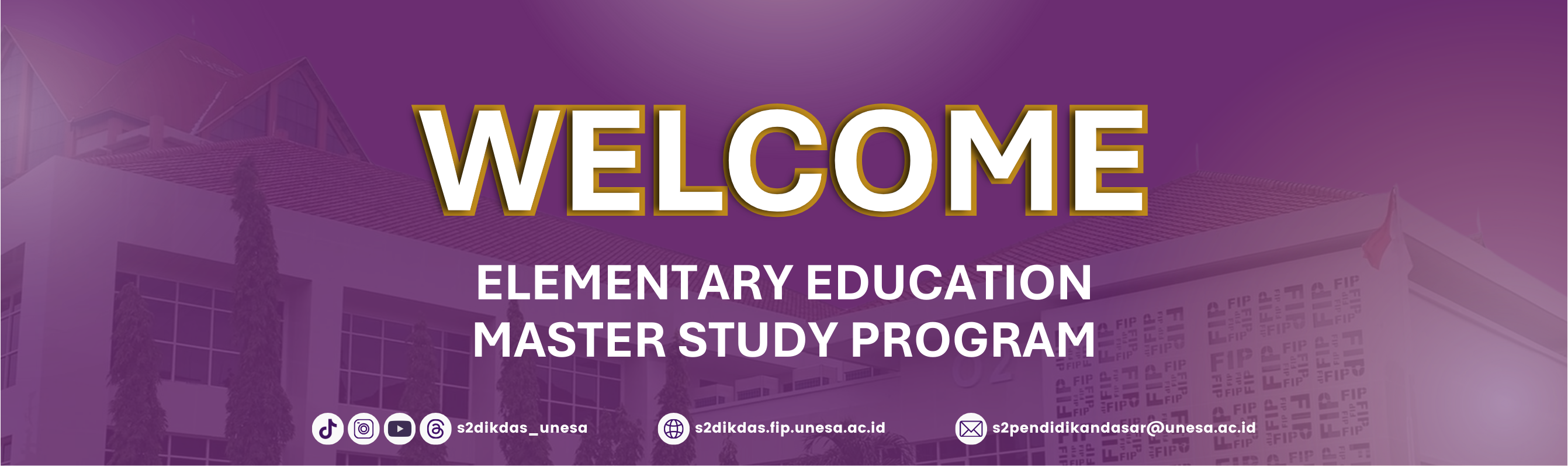 DESAIN BERANDA WELCOME