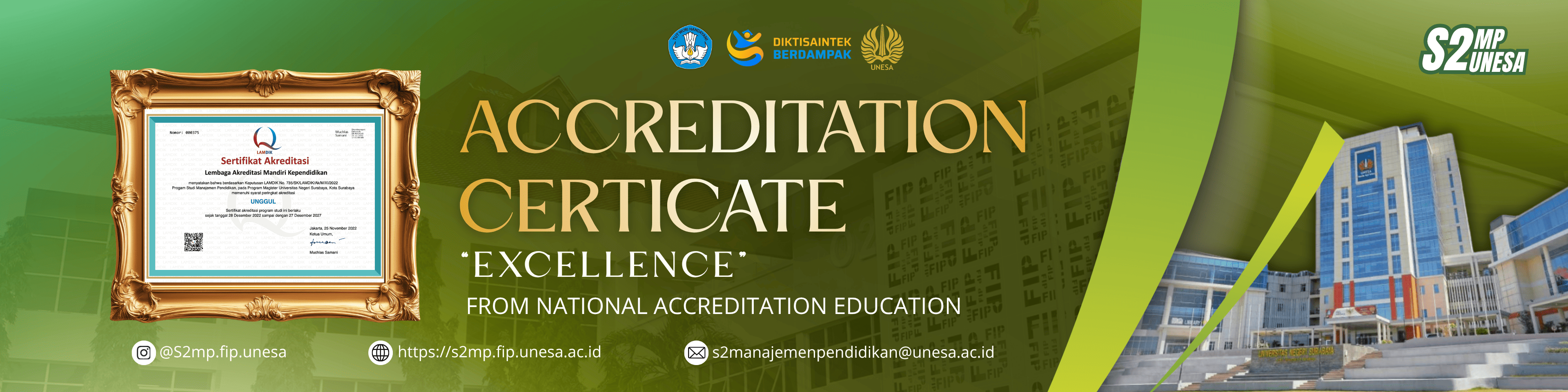 Accreditation Certificate