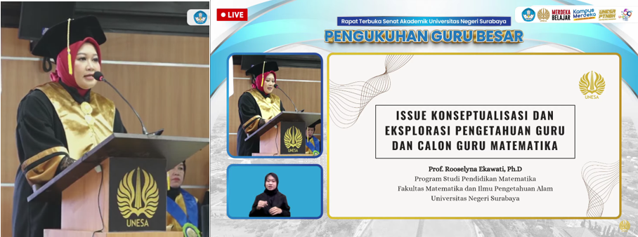 Pengukuhan Prof. Rooselyna Ekawati