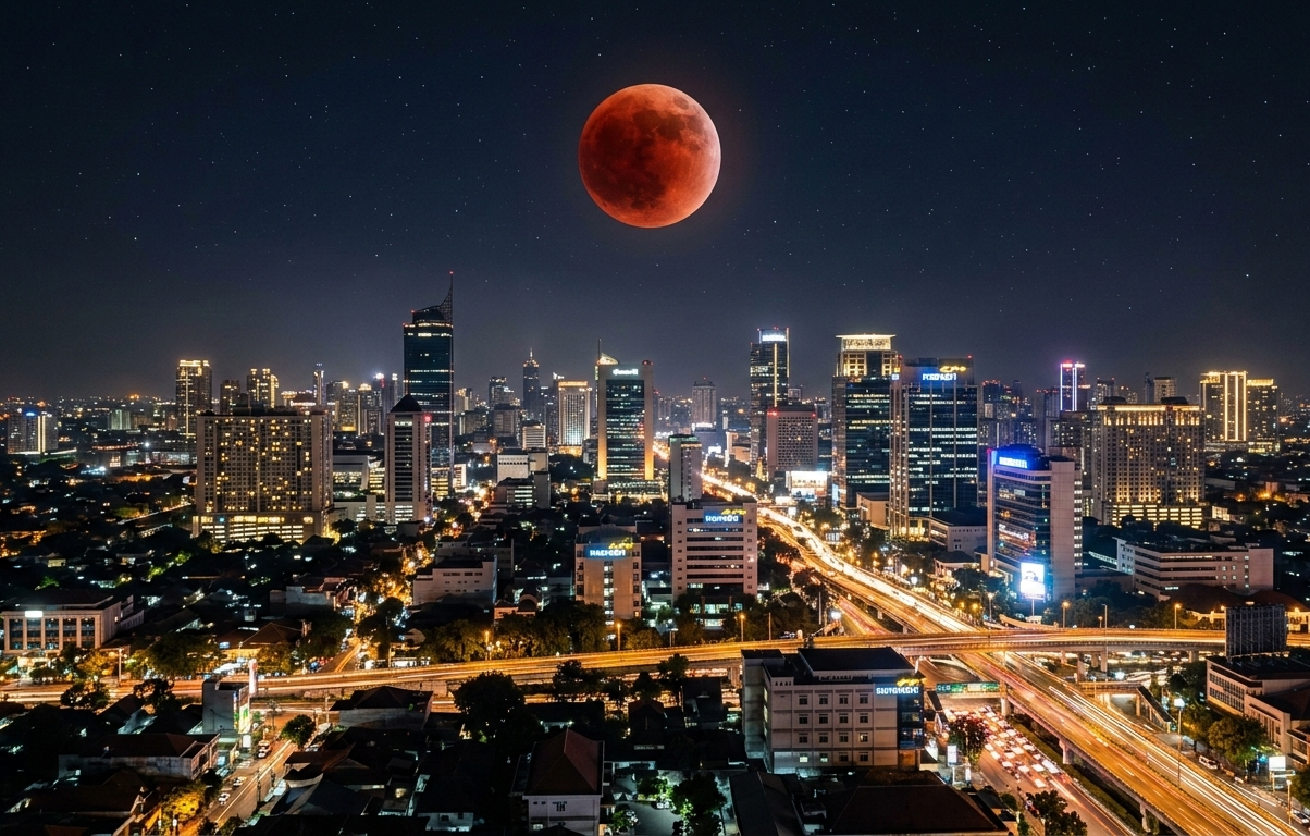 Gerhana Bulan Total 3 Maret 2026: Jadwal, Wilayah Terlihat, dan Penjelasan Ilmiahnya