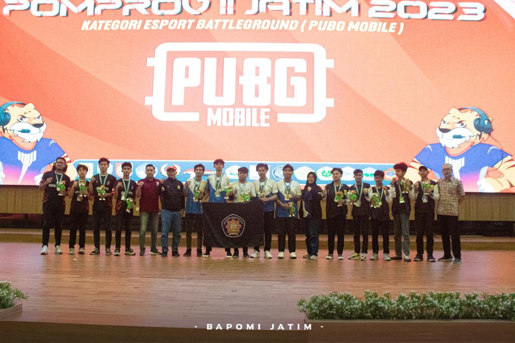 Awarding PUBG Mobile, UB Dan Ubaya Masuk Tiga Besar, Polinema Juara