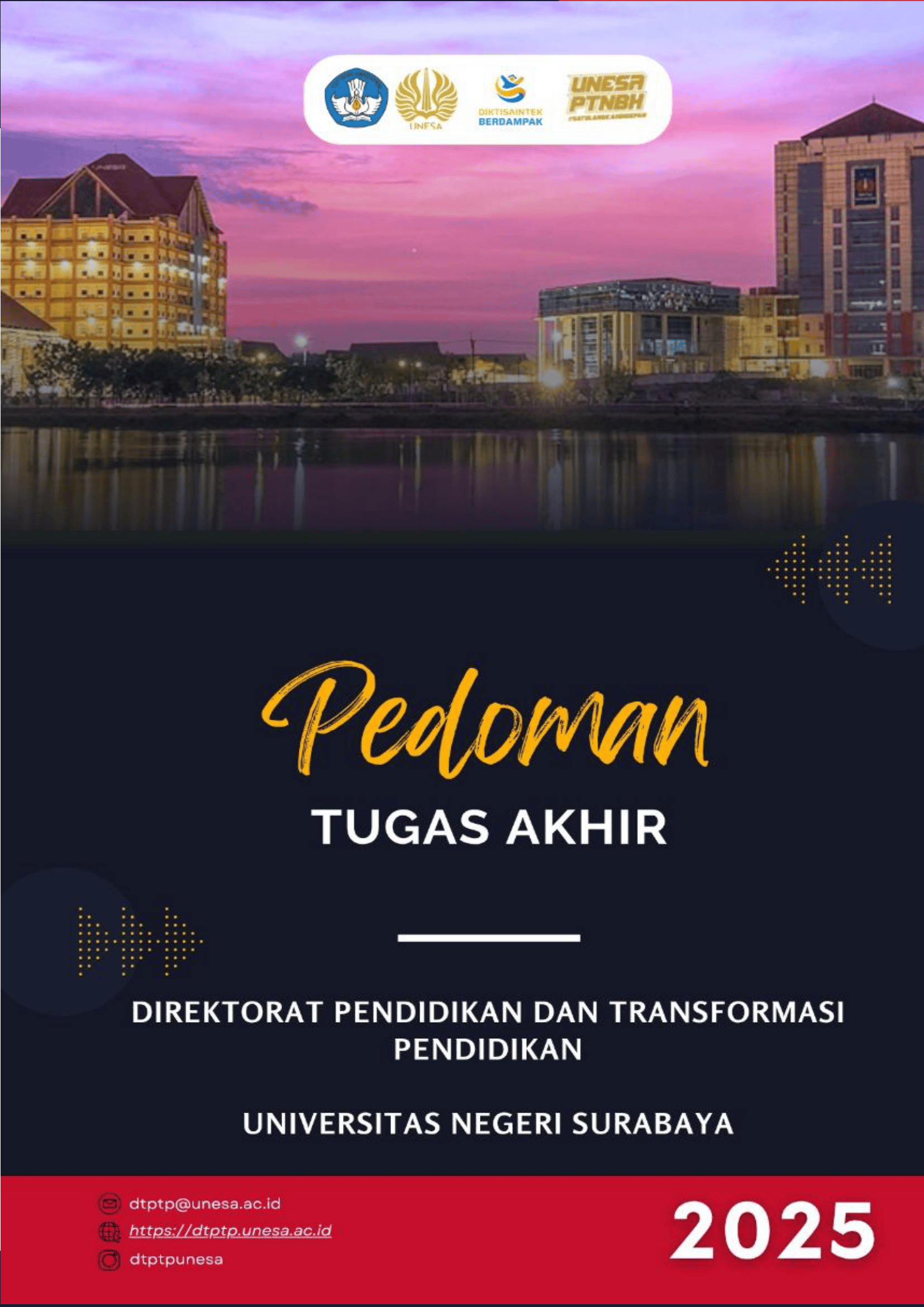 Sampul Pedoman Tugas Akhir