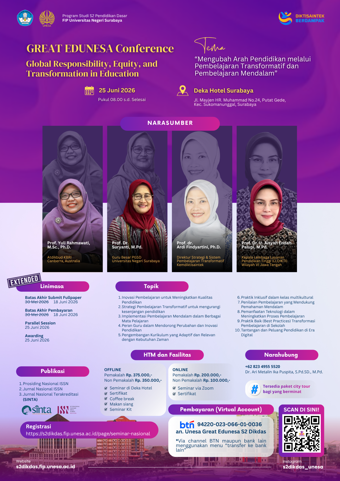 GREAT EDUNESA 2026 Banner