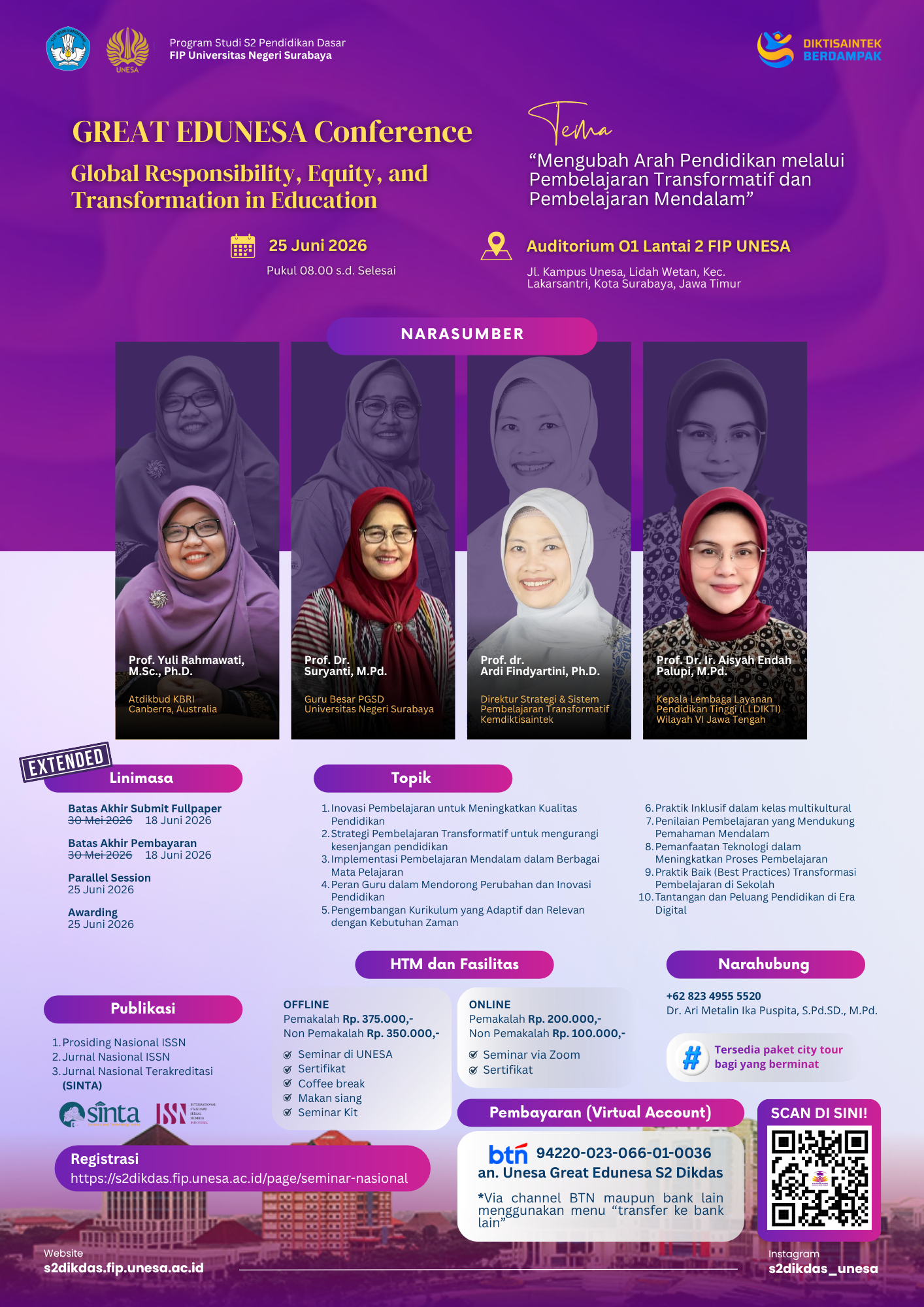 GREAT EDUNESA 2026 Banner