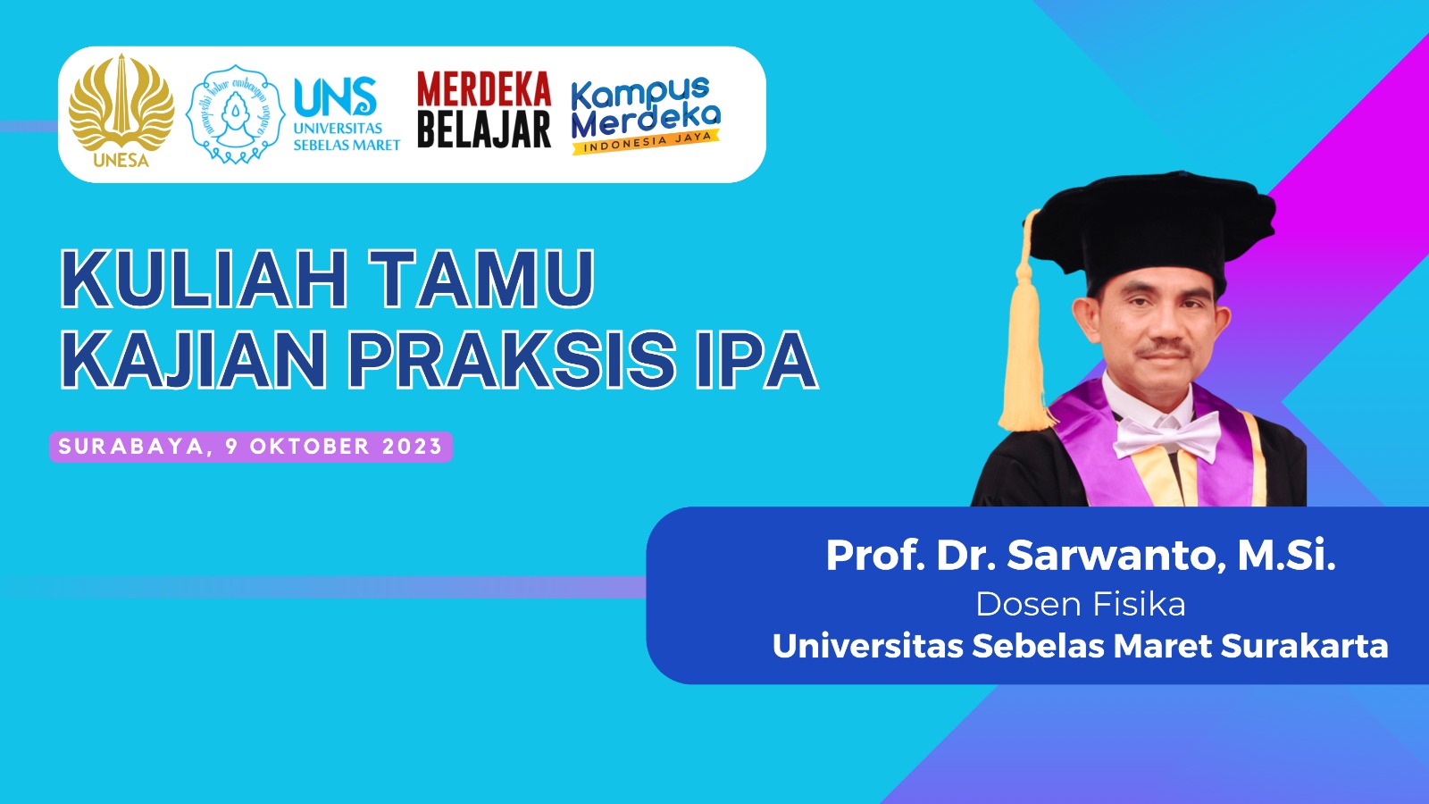 Prodi S3 Pendidikan Dasar FIP Unesa Mengadakan Kuliah Tamu Bersama ...