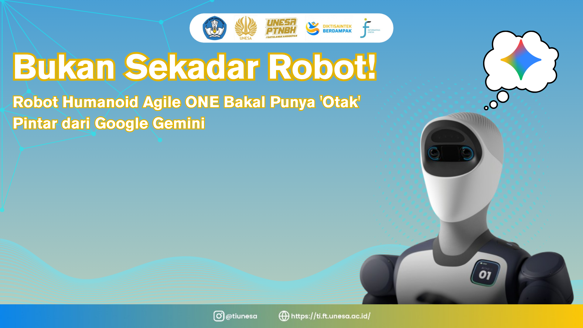 Bukan Sekadar Robot! Robot Humanoid Agile ONE Bakal Punya 'Otak' Pintar ...