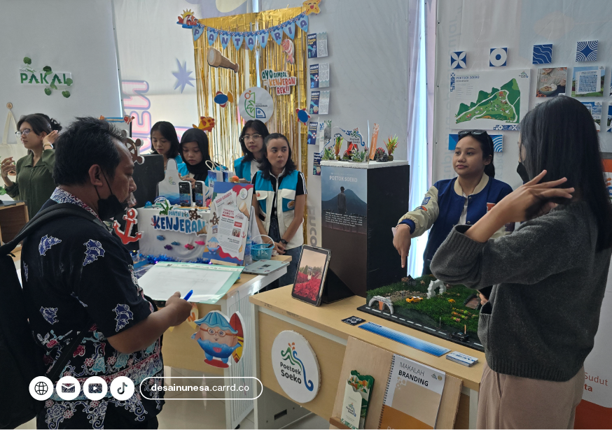 Membangun Identitas Wisata Lokal: Pameran Branding Mahasiswa DKV UNESA