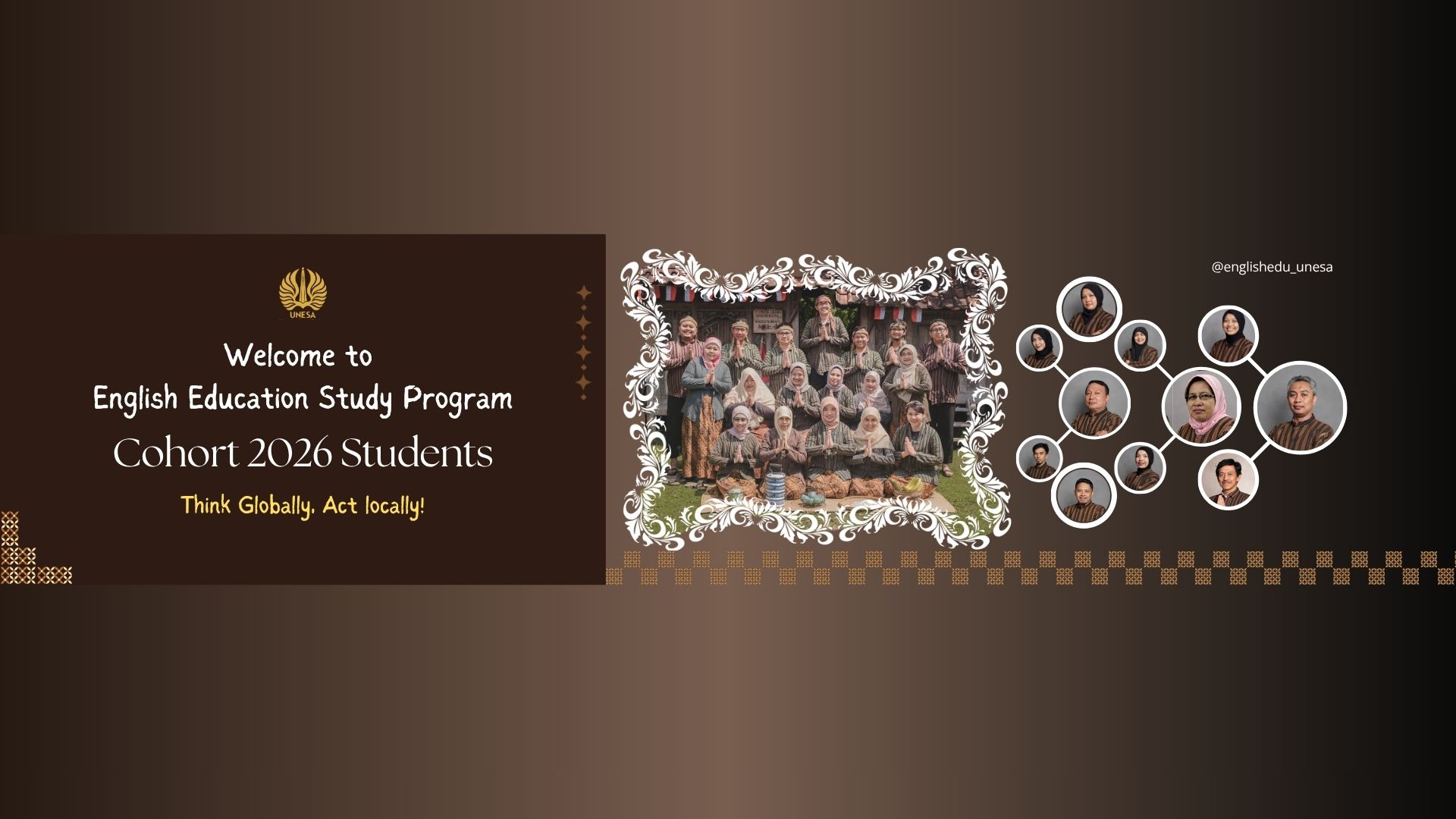 Welcome cohort 2026 students